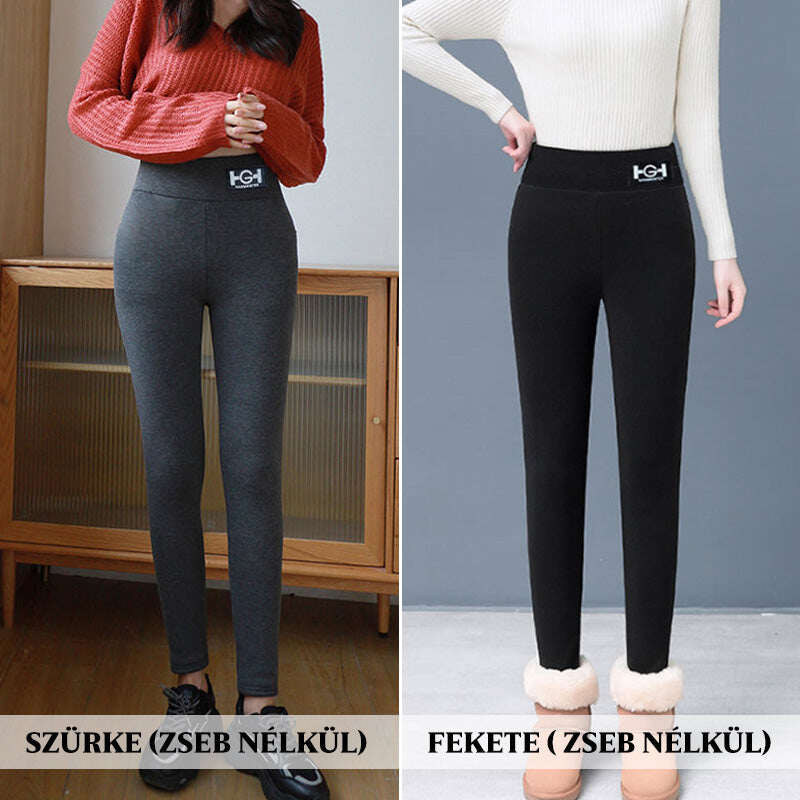 🔥Calças térmicas de caxemira skinny femininas da moda