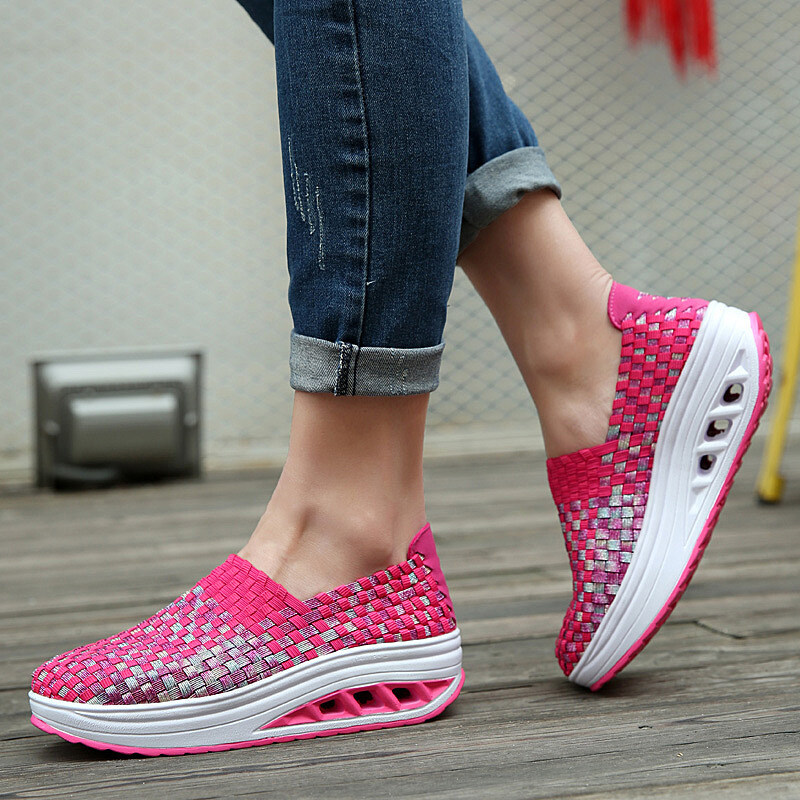 Sapatos femininos confortáveis ​​para esportes com almofada de ar⏰Tempo limitado com 50% de desconto