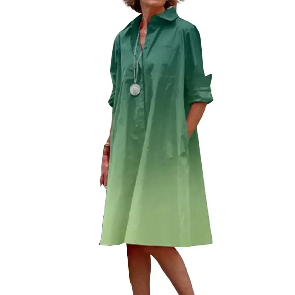 Луксозна бална риза с щампа с елегантна рокля 2024 г