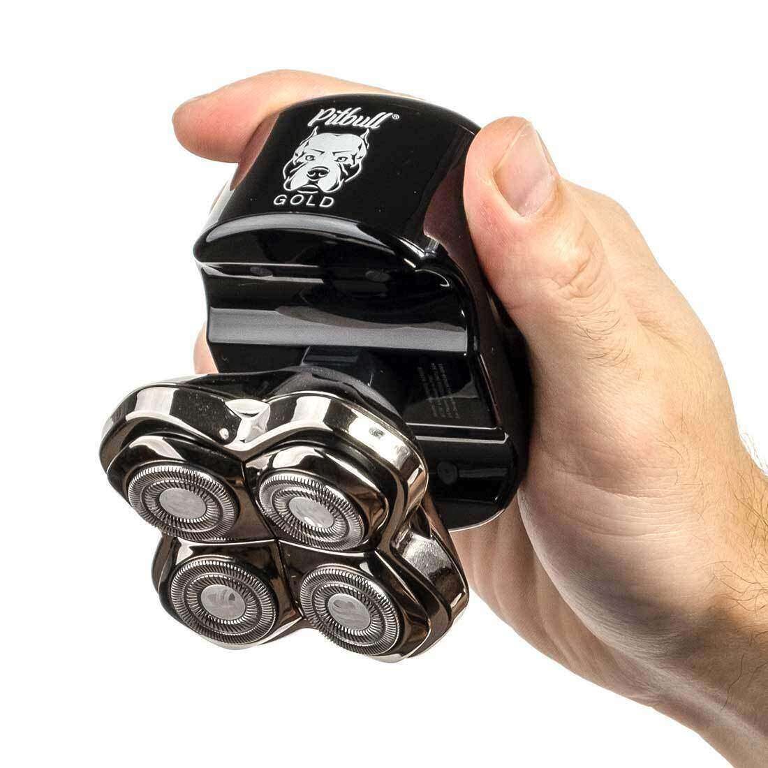 Ηλεκτρική ξυριστική μηχανή για άνδρες Pitbull Gold PRO για κεφάλι και πρόσωπο