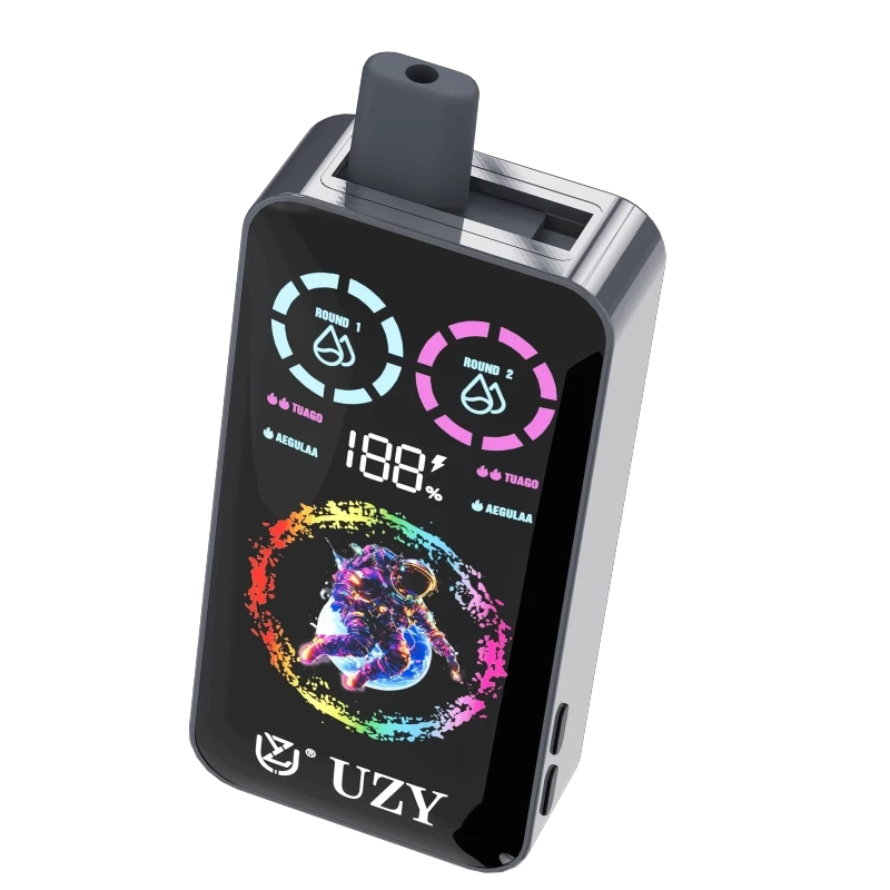 UZY Tornado 30K dual flavor vape Mixed Berries & Double Apple Ice