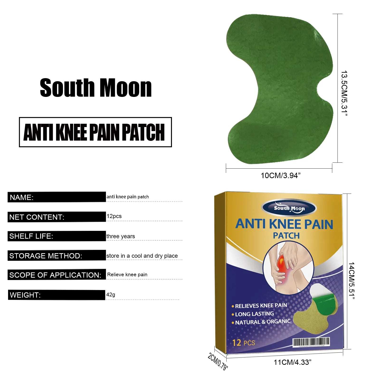 Adesivos para alívio da dor no joelho