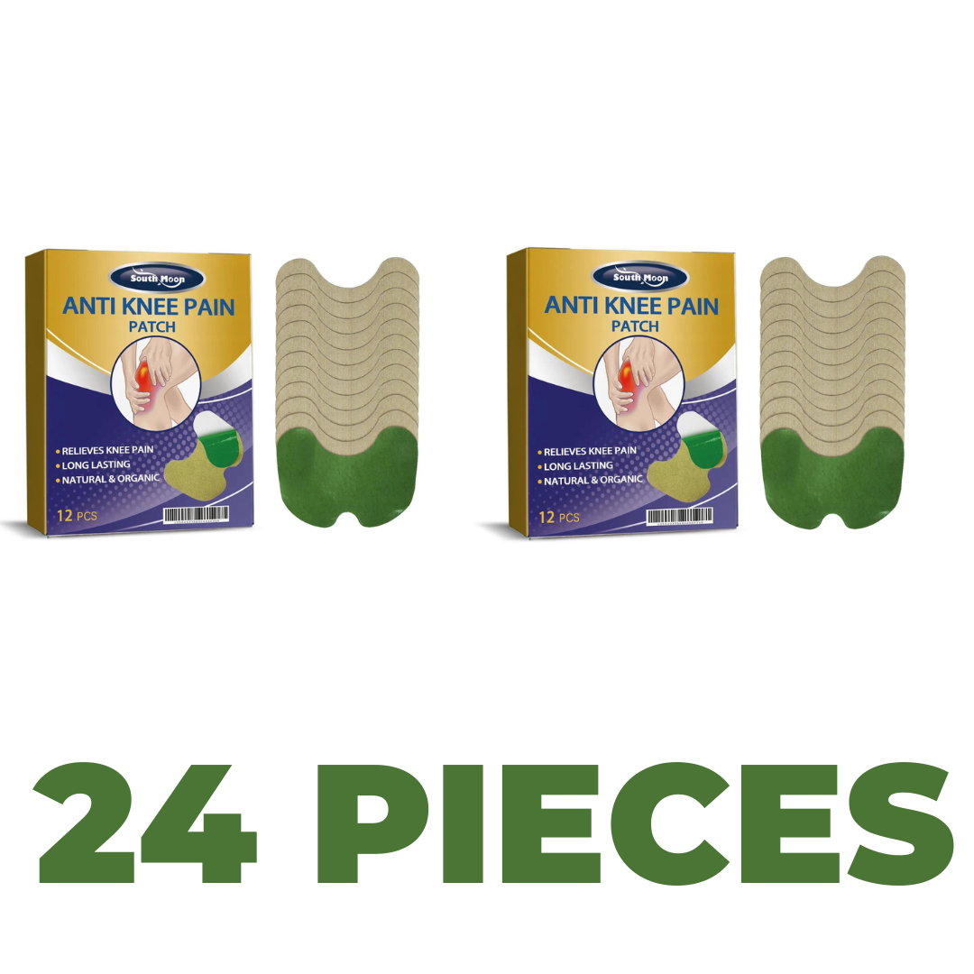 Adesivos para alívio da dor no joelho