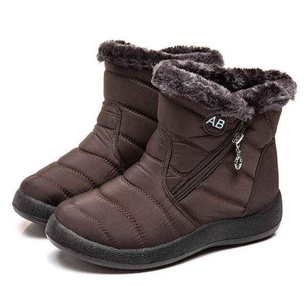 50% de desconto🥾Sapatos de inverno femininos confortáveis, impermeáveis ​​e antiderrapantes