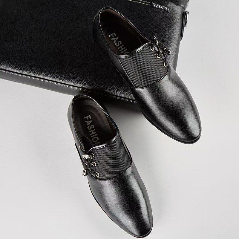 Sapato de couro para homem elegantes de estilo vintage | 50% de desconto🔥