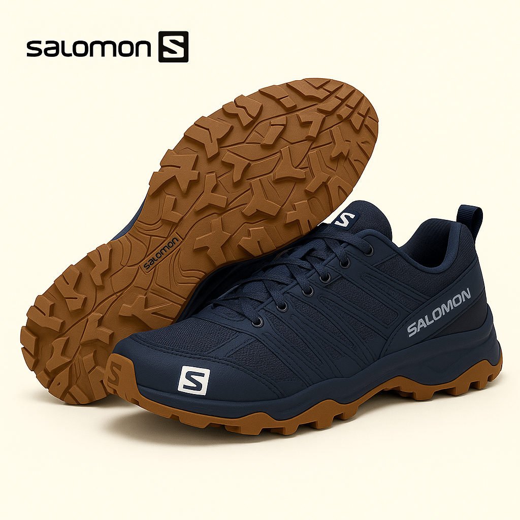 Męskie wodoodporne i oddychające buty trekkingowe Salomon GORE-TEX