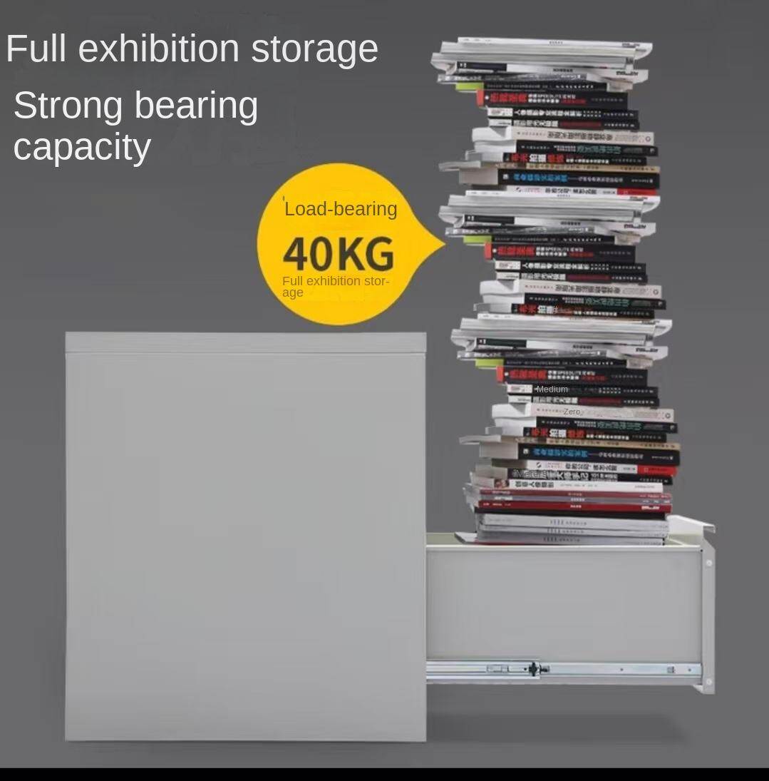 Factory Direct 730*900*400mm Customizable Logo Drawer Metal Mobile Cabinet with Key Lock