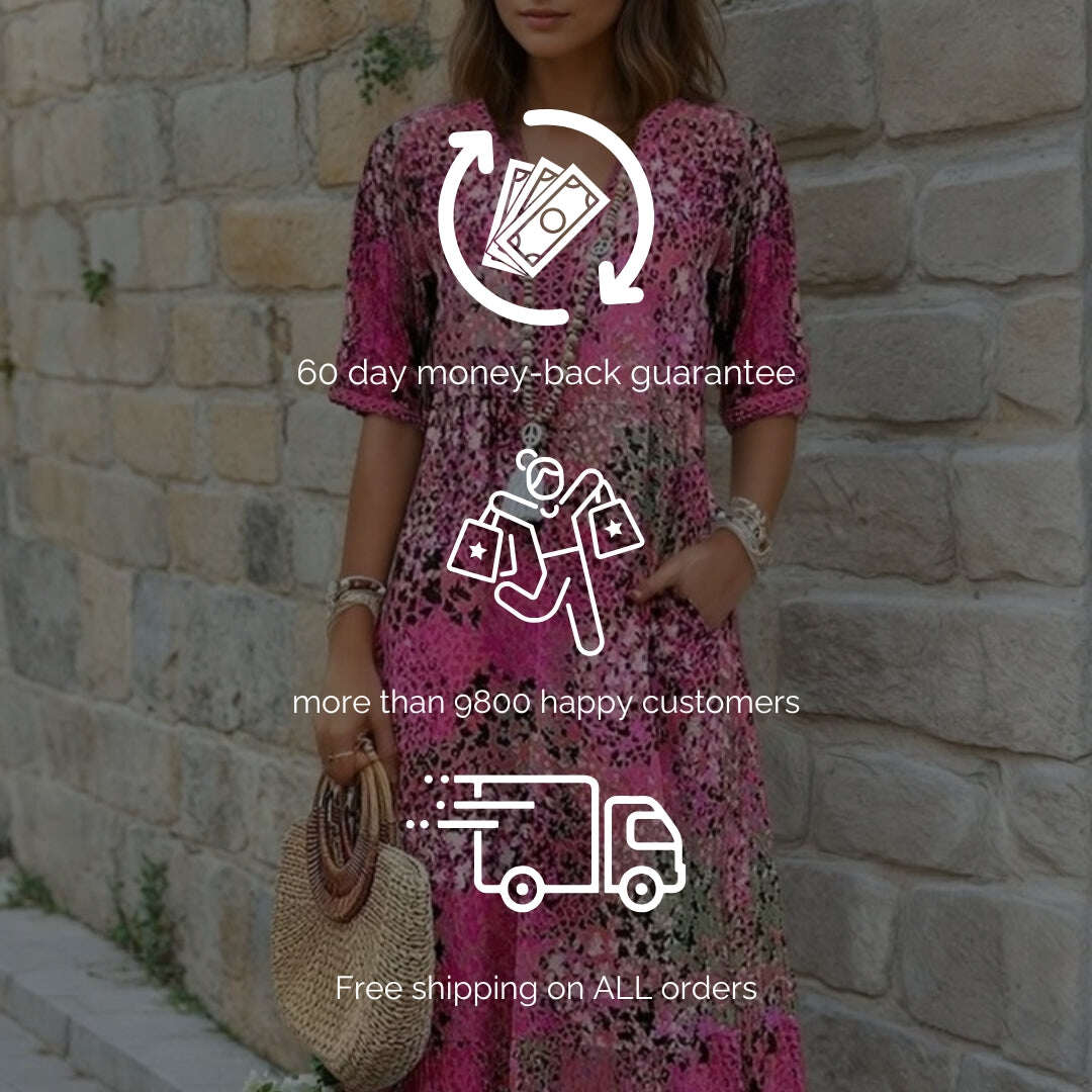 Vestido midi vívido