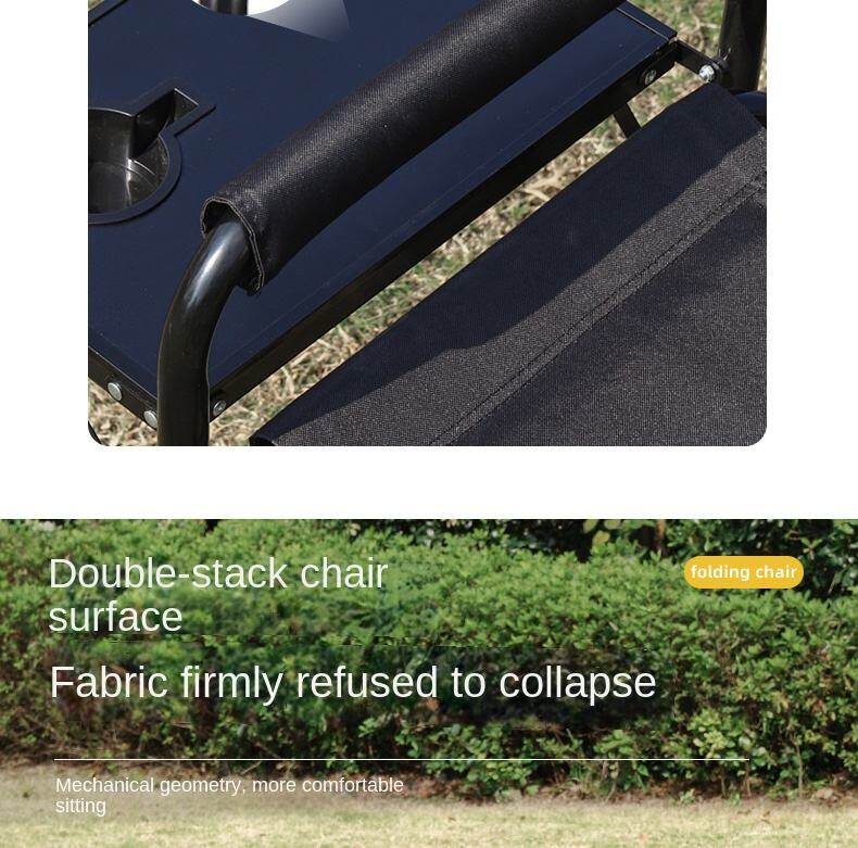 Hot Selling Relax Portable Thickened Oxford Clothes Steel Director Chair Folding Chair with Side Table