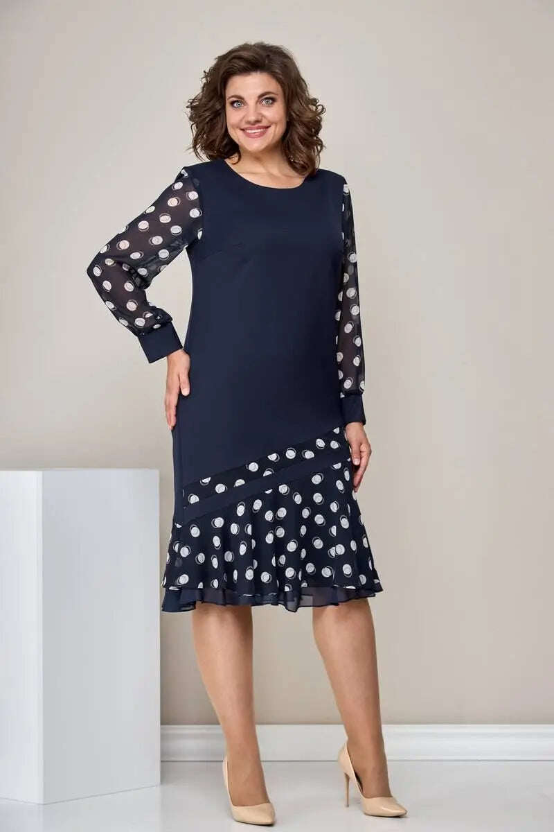 Vestido de chiffon confortável e elegante