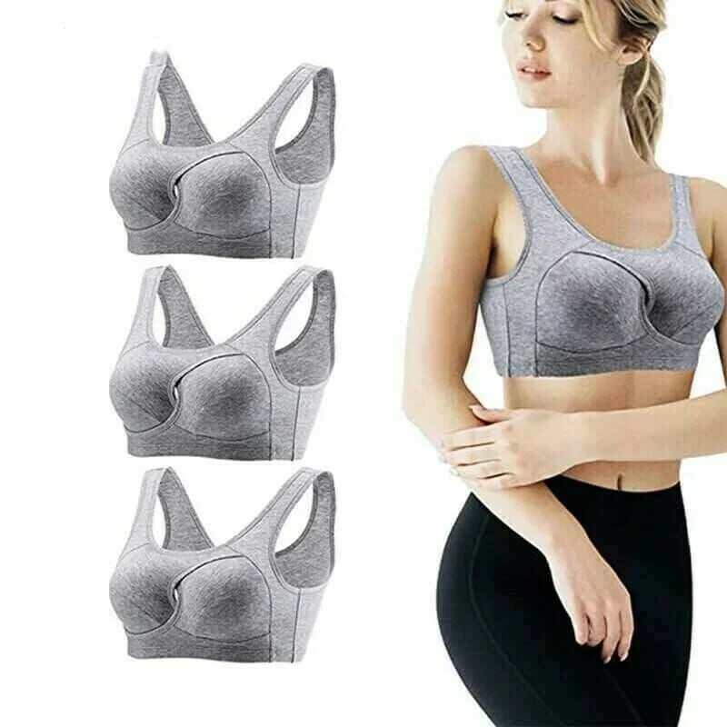 Plus Size – Sutiã sem aro para evitar flacidez