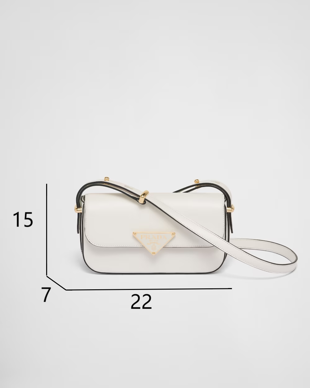 Pra Bolsa transversal pequena quadrada de ombro