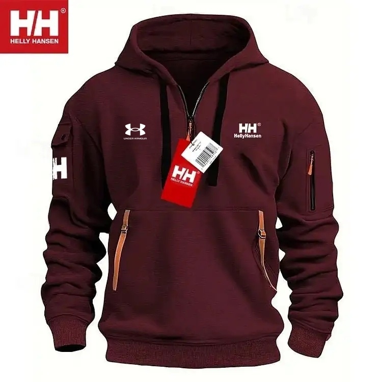 Helly Hansen | Under Armour nový podzimně-zimní volný svetr na zip