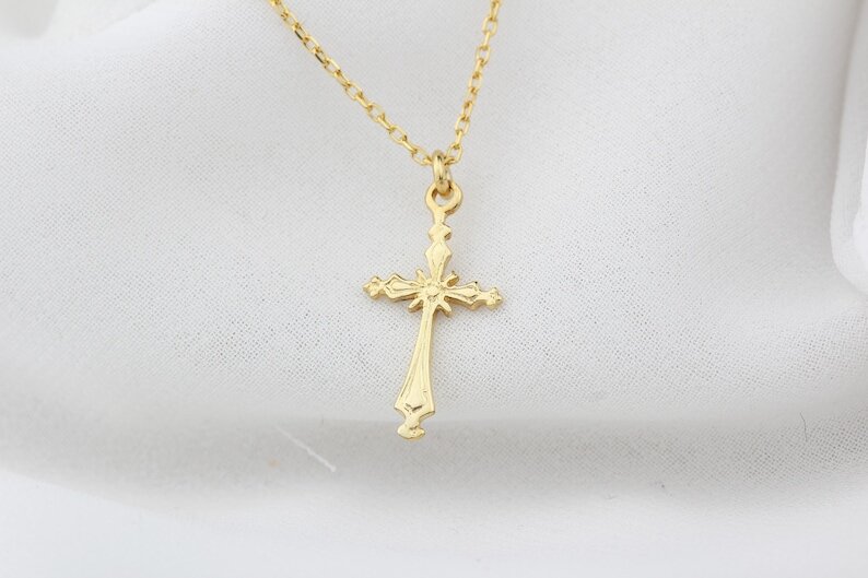 Virgin Mary and Jesus Necklace