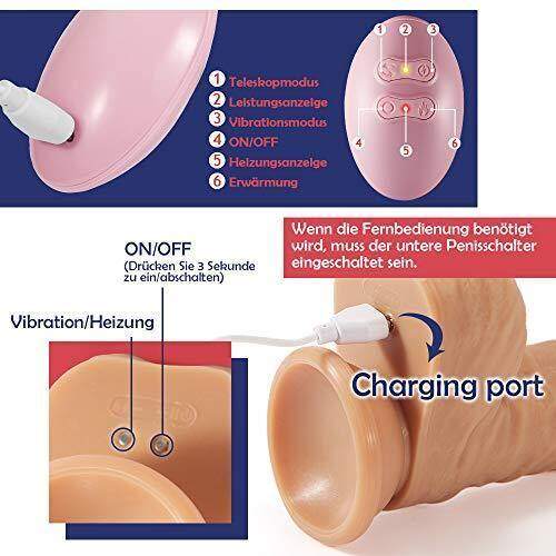 Ρεαλιστικοί δονητές dildo με λειτουργία έλξης 10 τρόπων Aivrobta