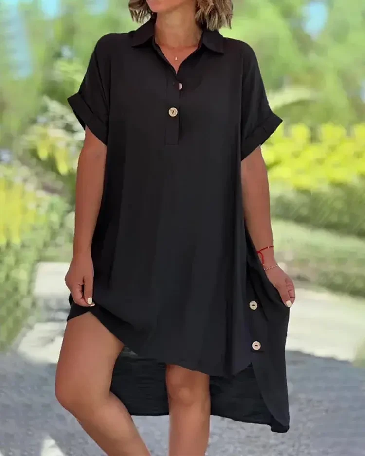 【S-5XL】Vestido moderno de alta qualidade, leve e respirável.