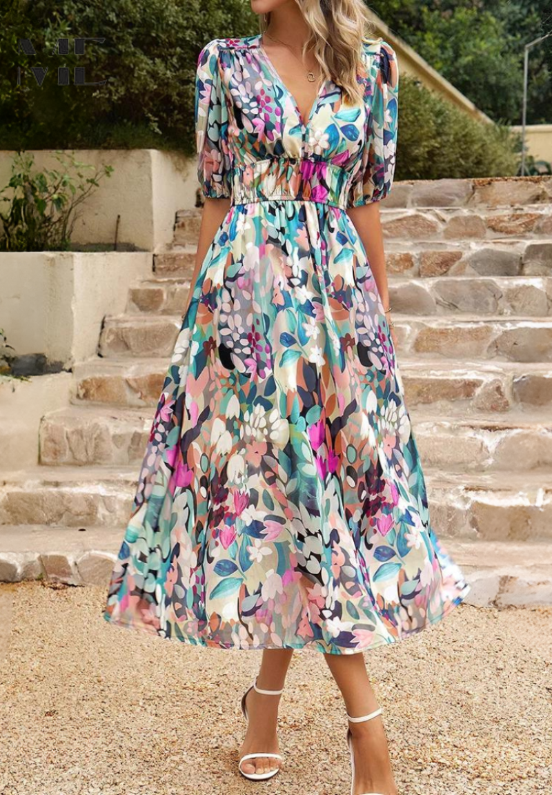 2025 New Bloomy Elegance Dress