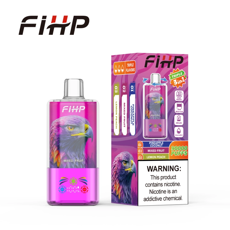 FIHP 90K Double Apple + Strawberry-Banana + Raspberry-Watermelon