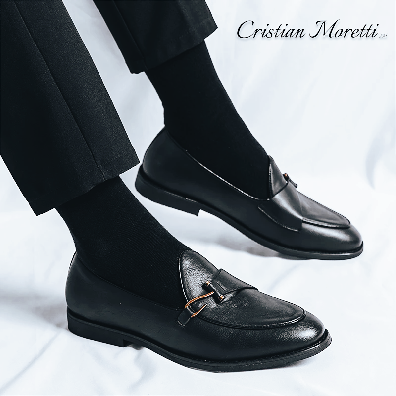 Mocassins de couro LincolnTM Signature