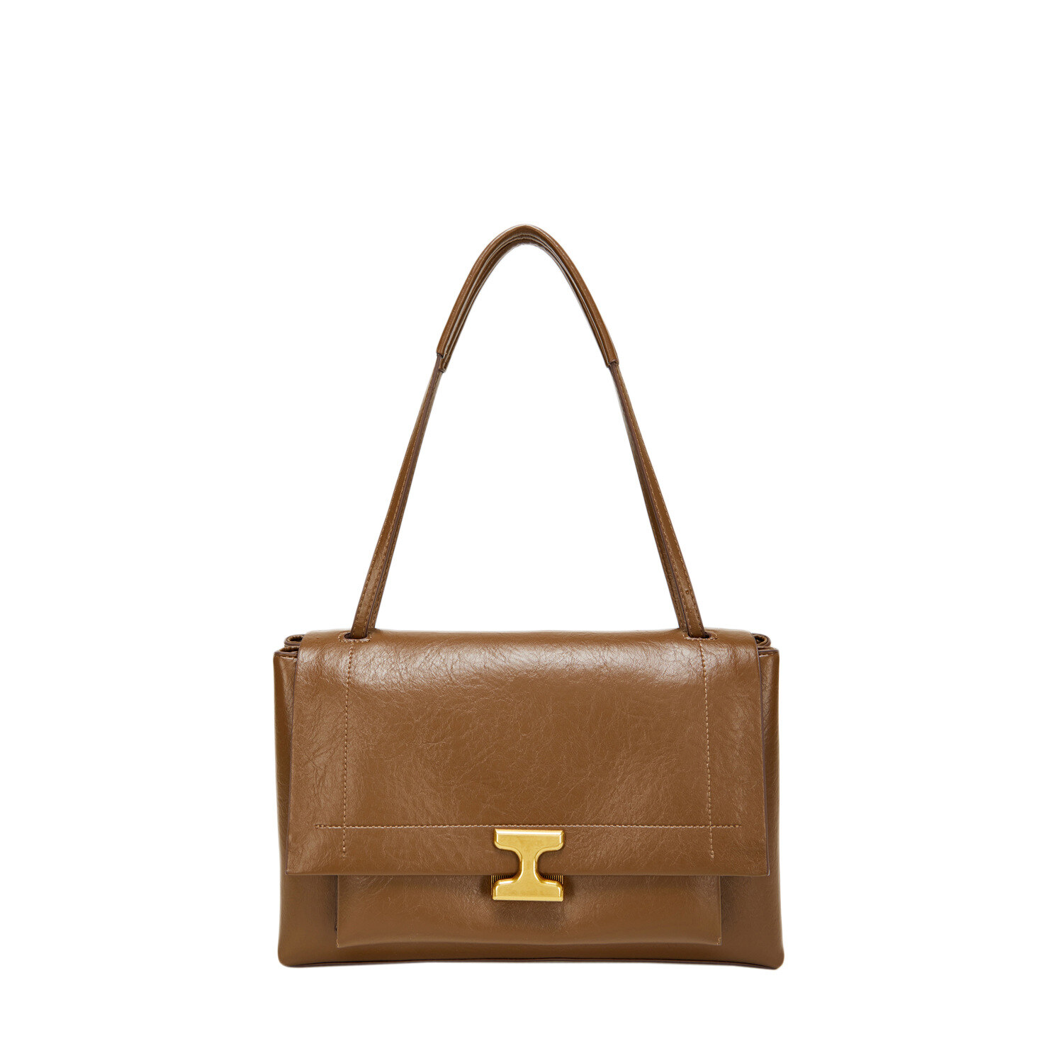 New handbag: large capacity, vintage oiled leather style.