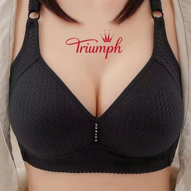 Ropa interior sin acero de talla grande para mujer Triumph 【M-5XL】