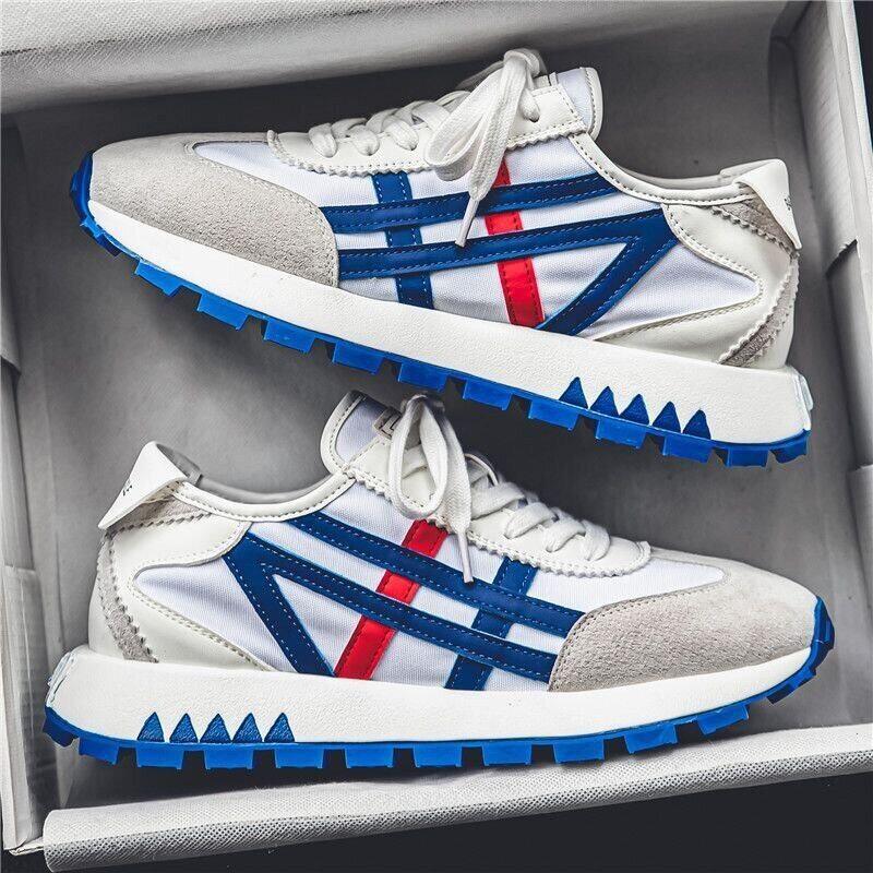 Sapatos casuais com sola grossa, modelo trendy 2024 – Versatilidade e estilo!