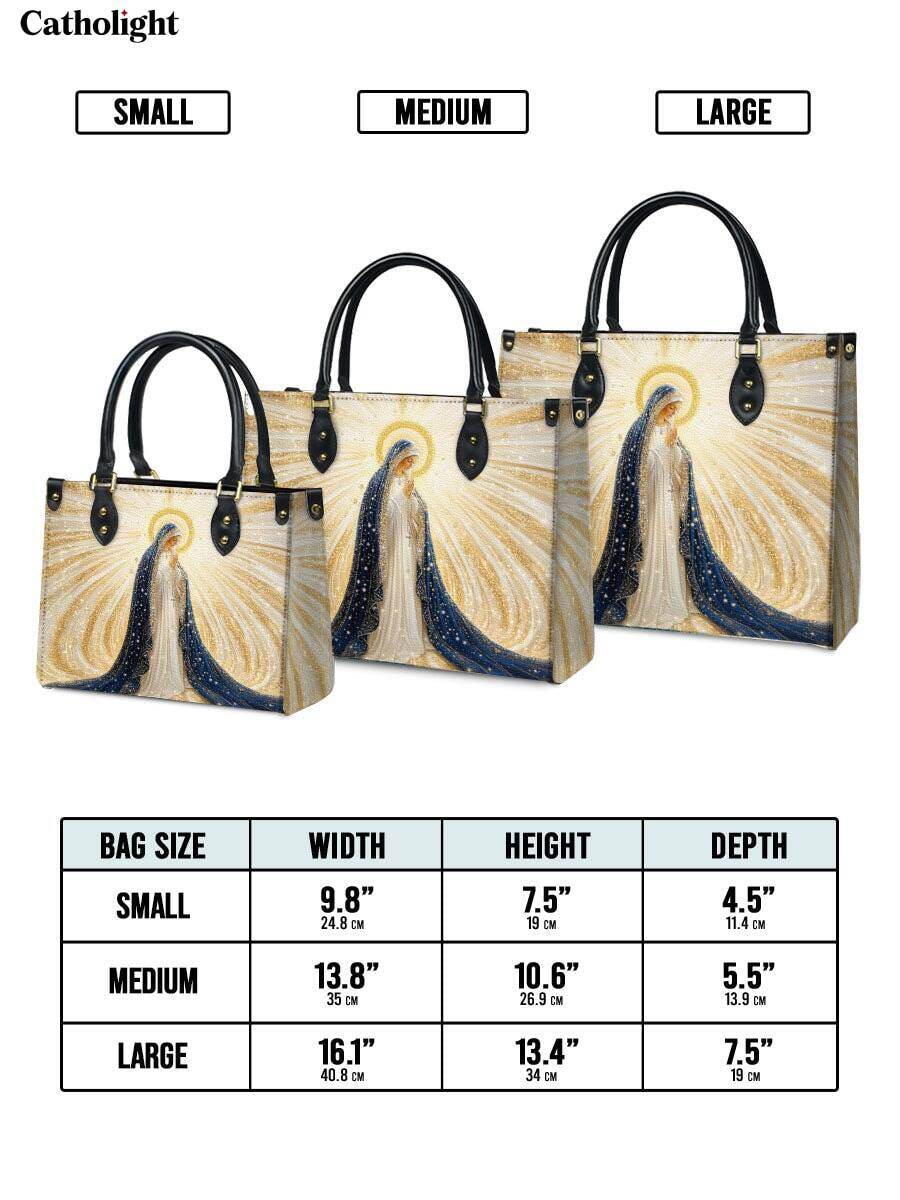 Catholight  Our Lady’s Eternal Glow Leather Bag