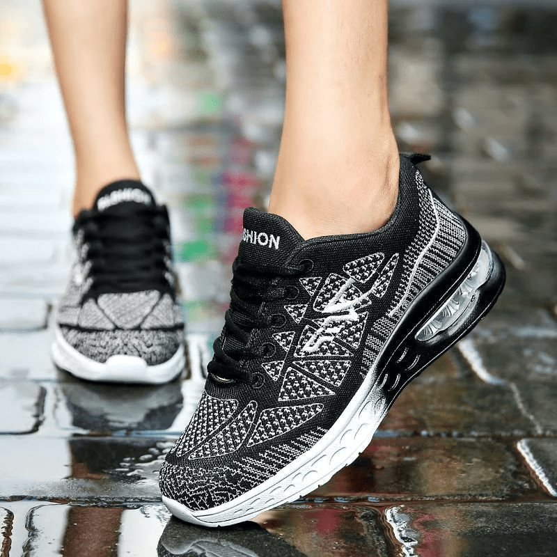 🔥Promoção da semana passada com 53% de desconto 🔥Tênis ortopédico multicolorido com almofada de ar para homens e mulheres