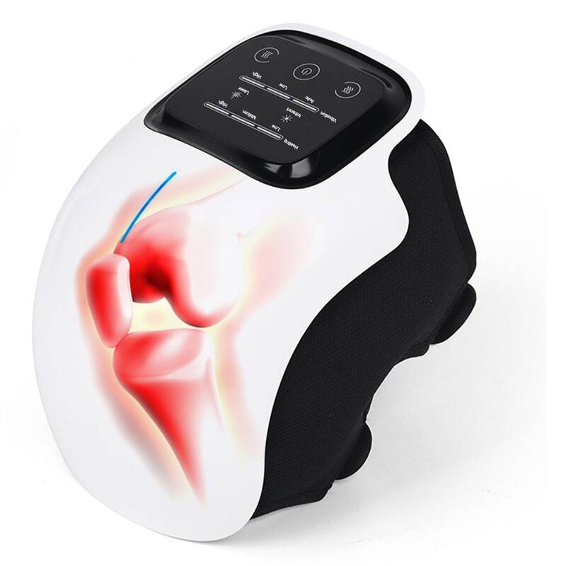 Massageador infravermelho de joelho ThermaPro ™, alívio avançado da dor, terapia térmica, intensidade ajustável para recuperação e relaxamento
