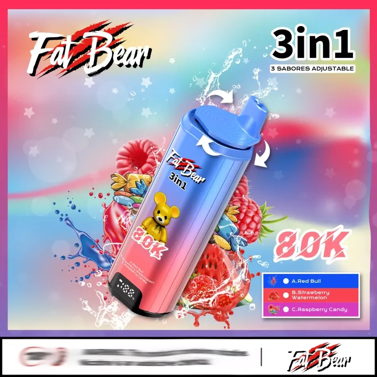 AIVONO AIM FAT BEAR 80000 PUFFS VAPES Random Option (fast delivery)