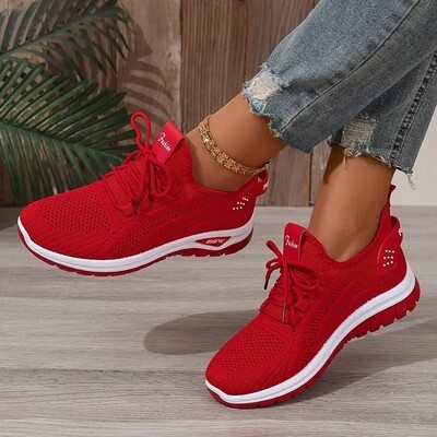💥Desconto especial de 70% de desconto💥 Tênis feminino casual leve, sola ultramacia, respirável e confortável ao caminhar