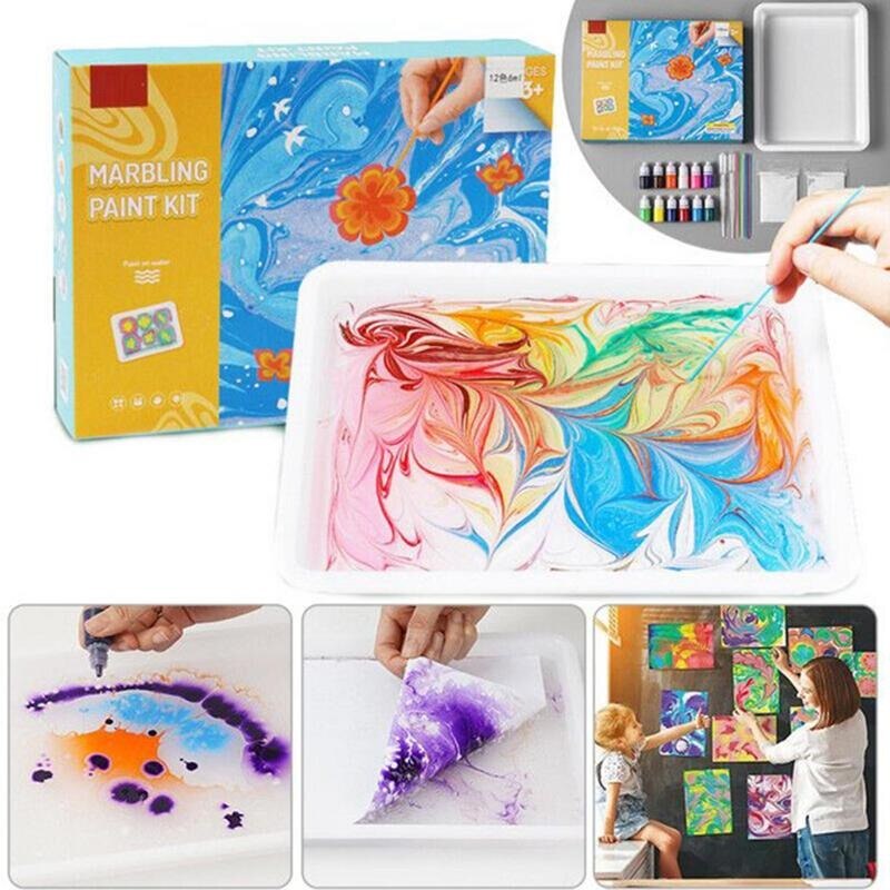 Water Marbling Paint Set™ - Márványfestő készlet - Art