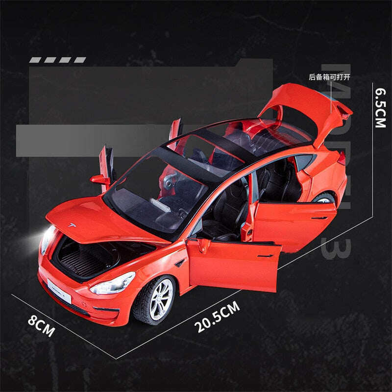 1:24 Tesla Model 3 Излят модел