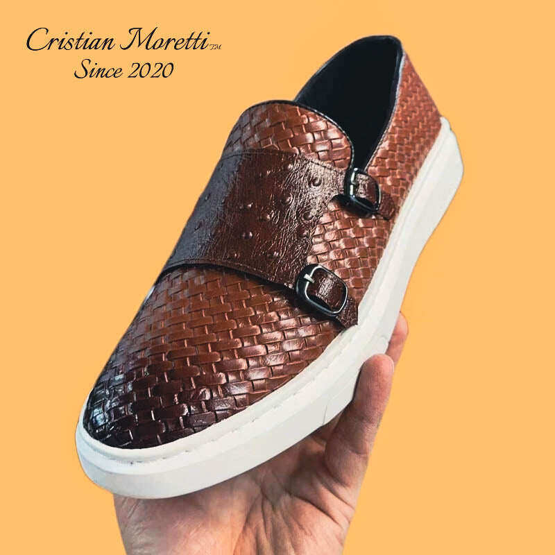 Tênis Fabio De Luca™ Premium com fivela dupla