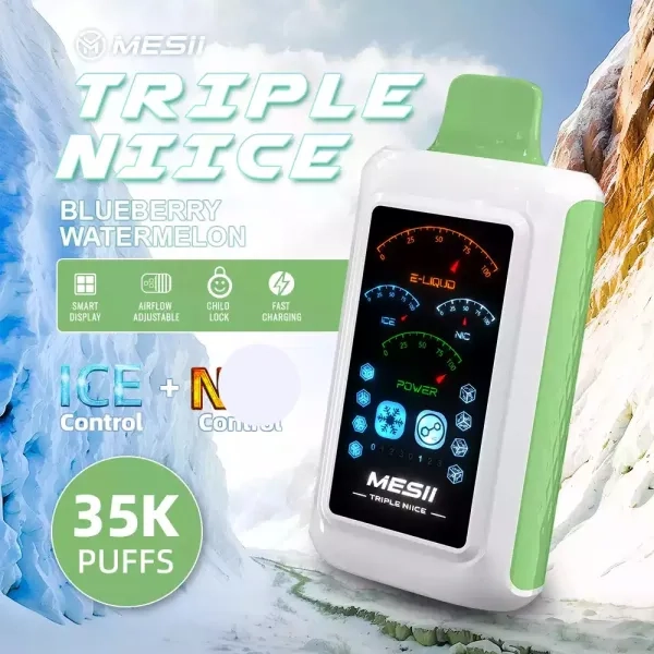 MESII TRIPLE NIICE 35000 Puffs Disposable Vape