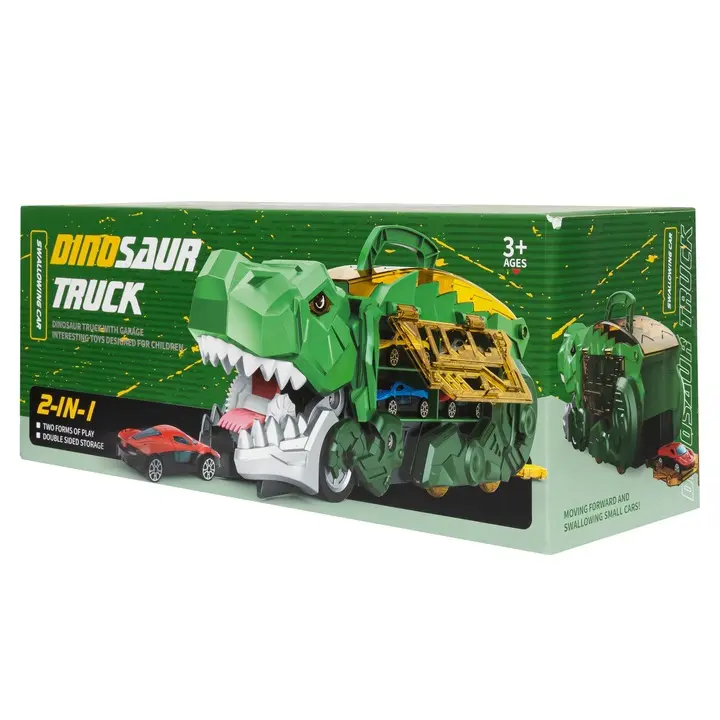 Dino, a falánk vontató ZÖLD + 6 autó