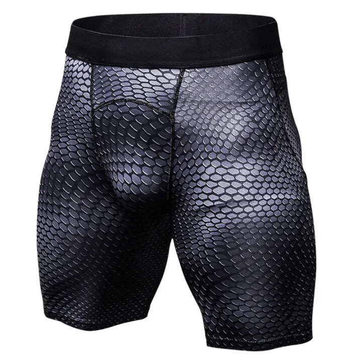 Shorts de compressão para terapia de campo de energia GFOUK™ IONIC para homens