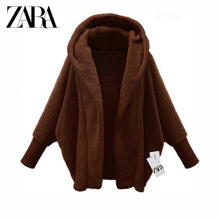 ZARA - Női sherpa kabát