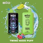 BOOD TWINS 46000 Puffs disposable vapes Blackcurrant Raspberry & Blueberry Cranberry