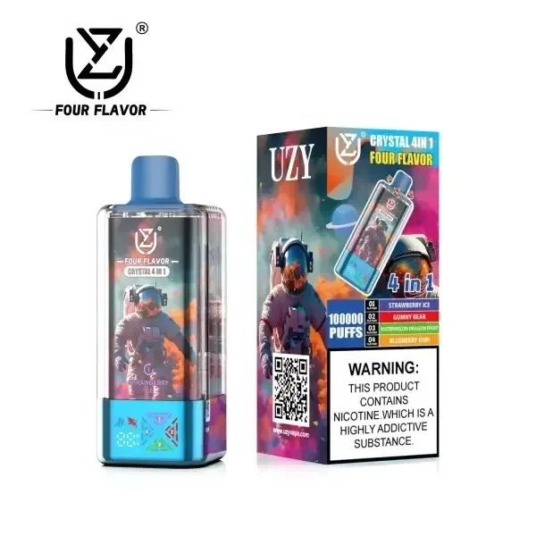 uzy-crystal-4-in-1-100000-puffs-vape-descartavel-quatro-sabores
