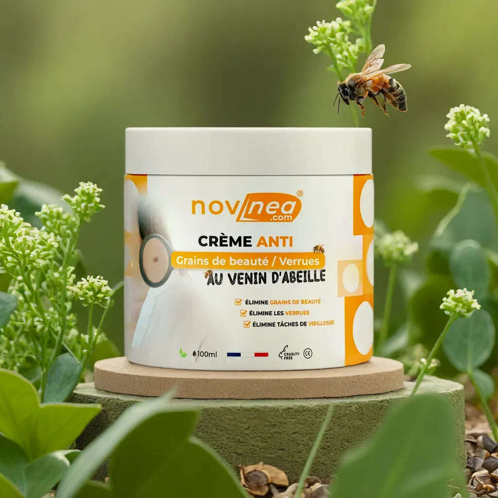 Creme anti-verrugas e verrugas com veneno de abelha