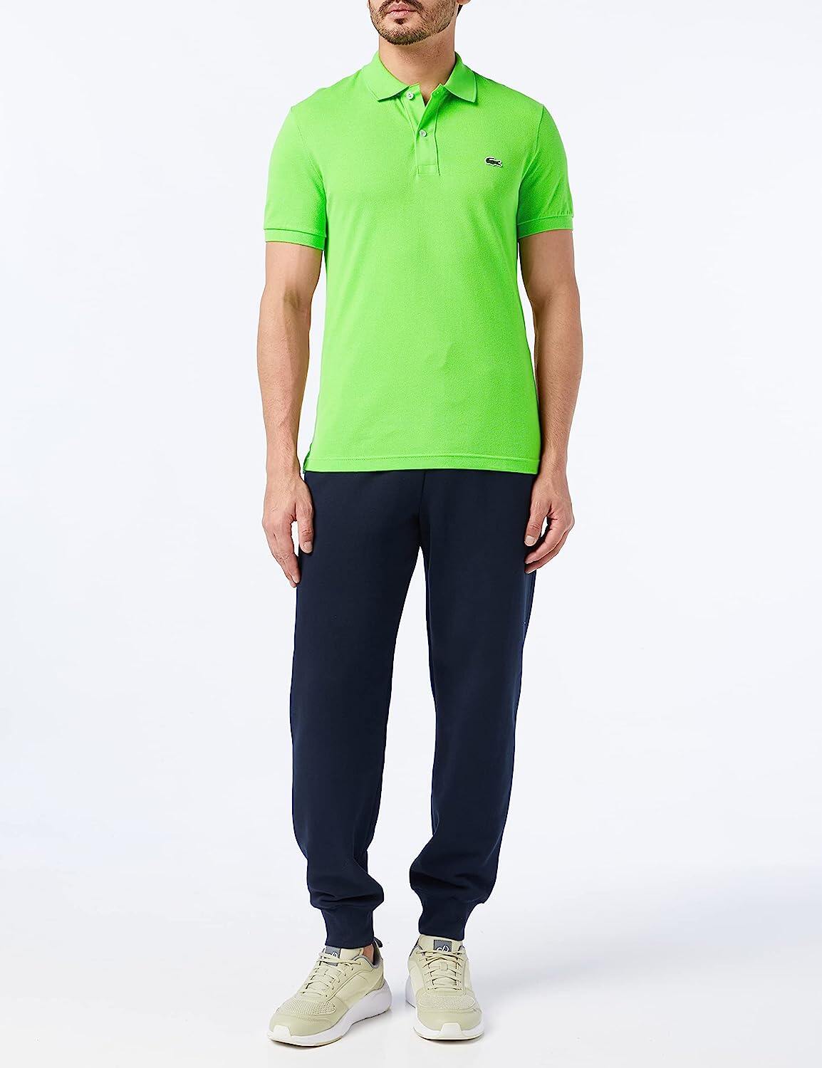 CAMISA POLO MASCULINA LACOSTE CLASSIC PIQUE SLIM FIT MANGA CURTA