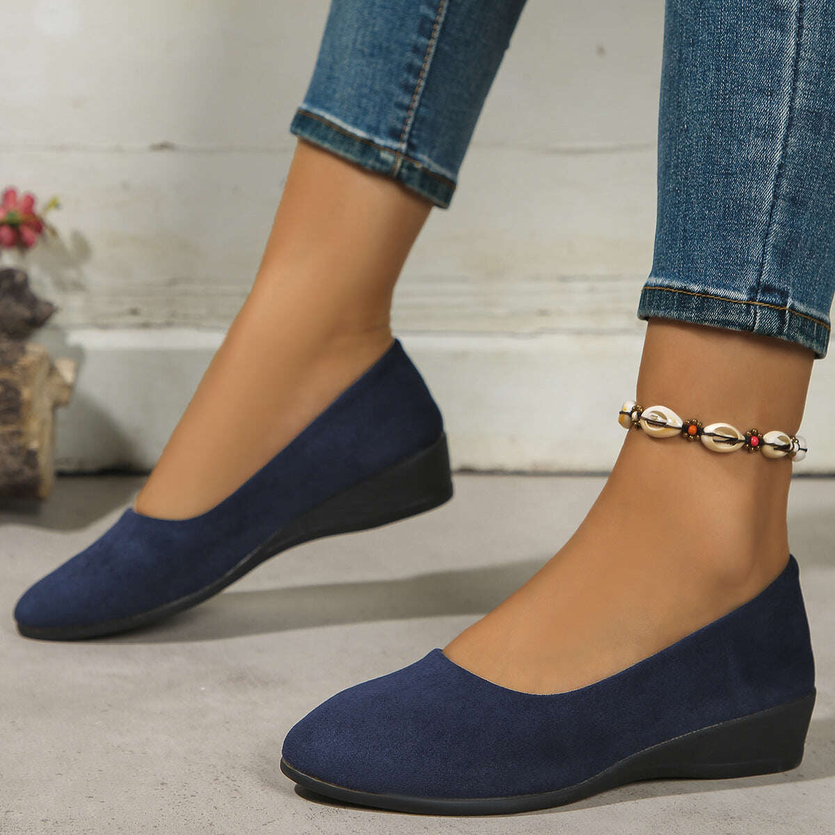 🔥Último dia de liquidação 60% DE DESCONTO 🔥 Sapatos baixos ortopédicos confortáveis, leves, antiderrapantes e respiráveis ​​para mulheres