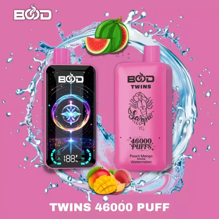 BOOD TWINS 46000 Puffs disposable vapes Pink Lemonade & Red Bull