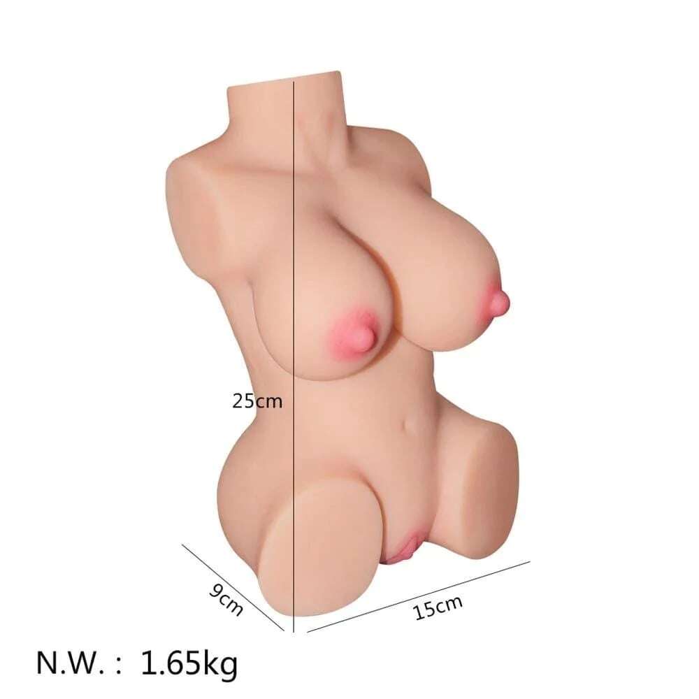 [Vendas de Liquidação] Mini Boneca Sexual de Silicone de 1,56KG | Masturbador realista Sohimi