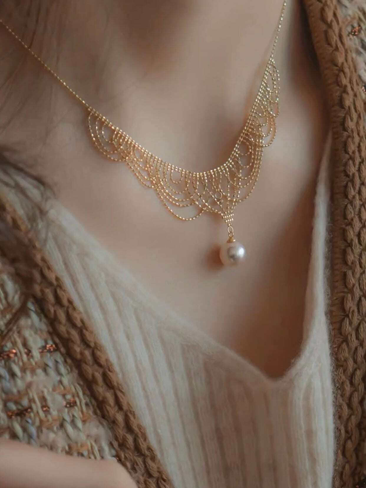 Colar Amélia | Banhado a ouro 24k