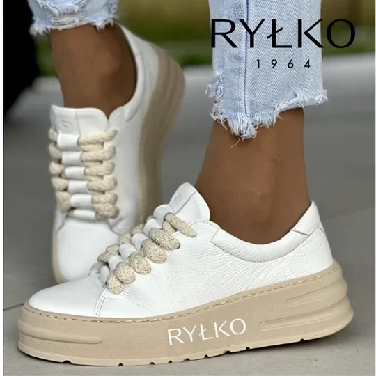 RYLKO® 2025 leve, produção polonesa em sola grossa bege