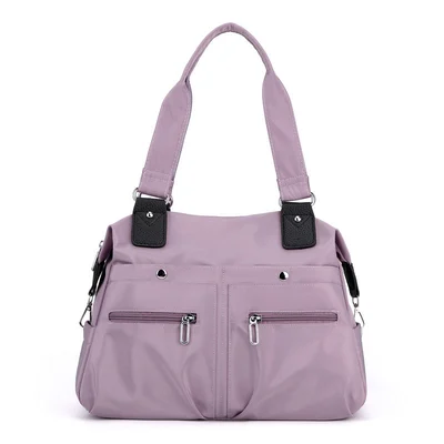 👜BOLSA DE OMBRO COM VÁRIOS BOLSOS E À PROVA D'ÁGUA DE GRANDE CAPACIDADE