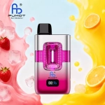 FUMOT ECO 2IN1 50K is a high-capacity rechargeable disposable vape Strawberry Ice & Huckleberry