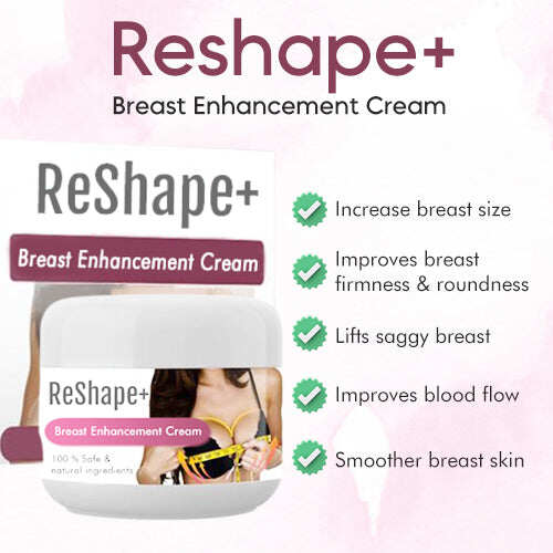 Reshape+ creme para aumentar os seios